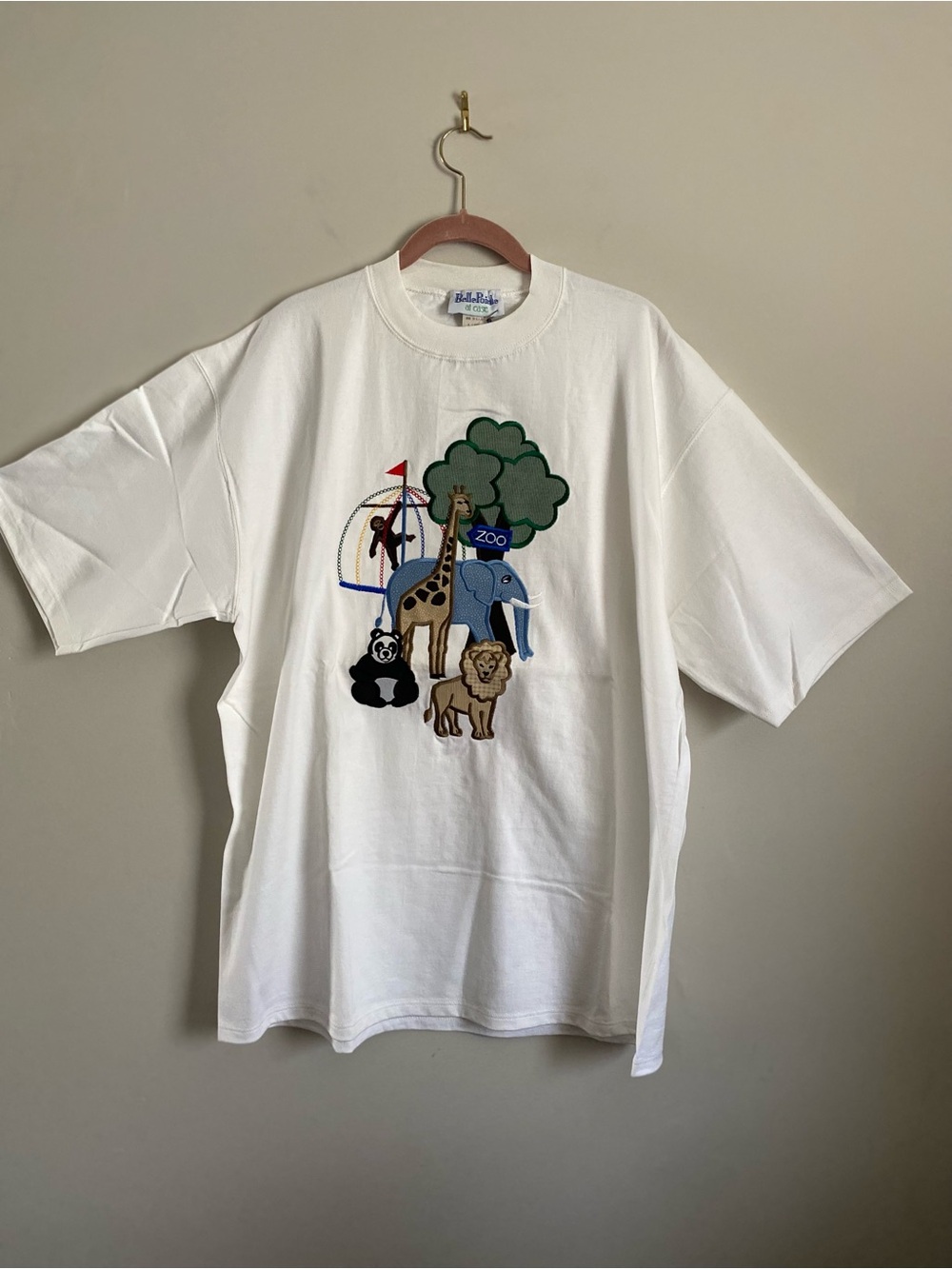 BellePointe T Shirt XL Teacher 90s Whimsical Kitschy Nostalgic Grandmacore NWT